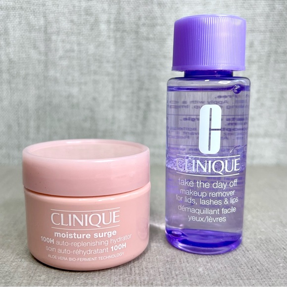 Clinique Other - ❤️ Clinique Moisture Surge 100H Moisturizer & Makeup Remover mini duo